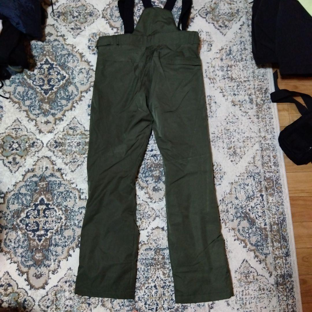 BURTON スノーウェア　オリーブグリーン　日本L-XL　ビブパンツ