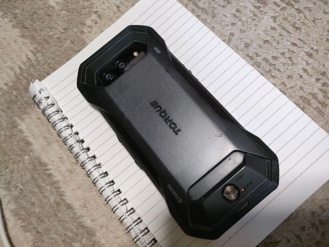 難あり★TORQUE 5G★128GB★KYG01★au★黒