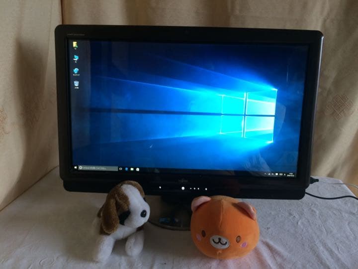 一体型富士通 タッチパネルWindows10 office2010