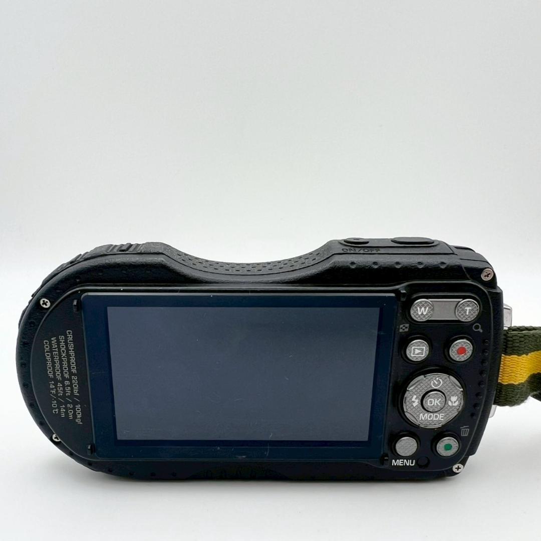 【完動品】PENTAX WG-3 コンデジ ブラック 動作確認済