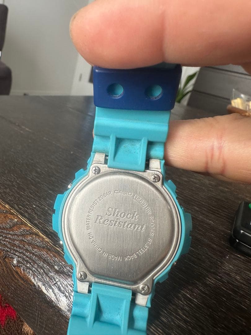 G-SHOCK　DW-6900CB ブルー　水色　クレイジーカラーズ