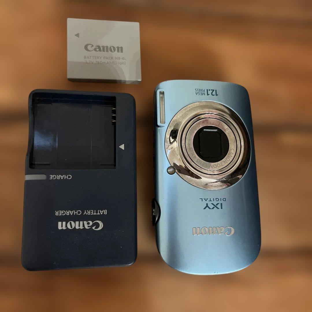 CANON IXY DEGITAL 510 IS PC1356 キヤノン水色レア