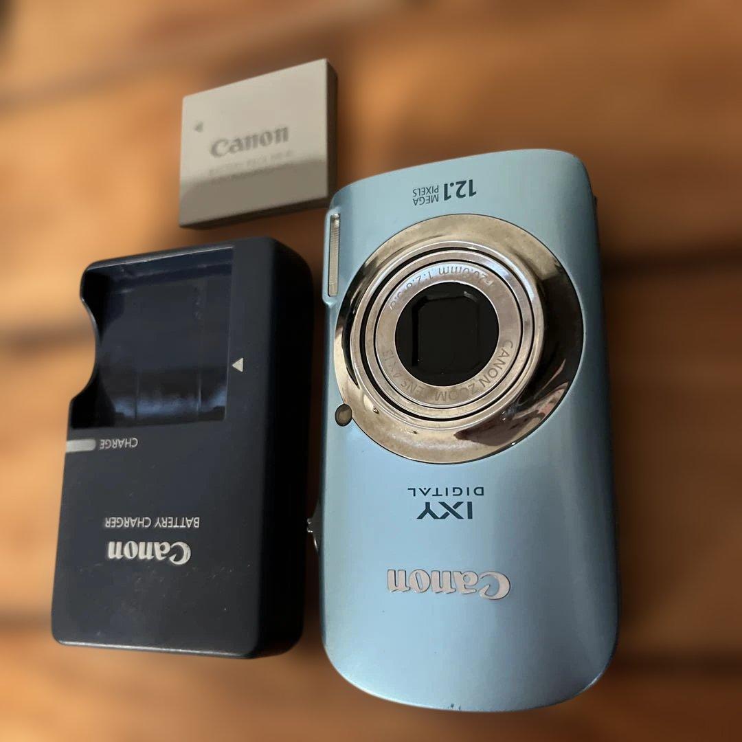 CANON IXY DEGITAL 510 IS PC1356 キヤノン水色レア