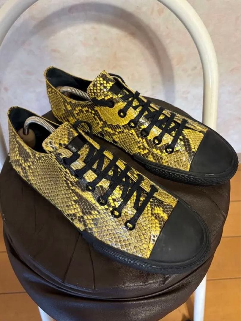 ジルサンダー　パイソン柄　スニーカー　サイズ40