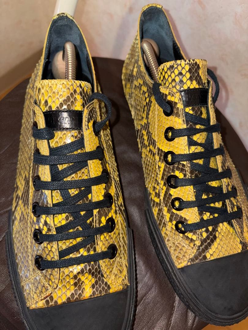 ジルサンダー　パイソン柄　スニーカー　サイズ40
