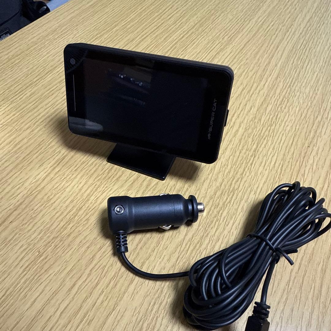 レーダー探知機　ユピテルSUPER CAT A1200a フルスペック　日本製