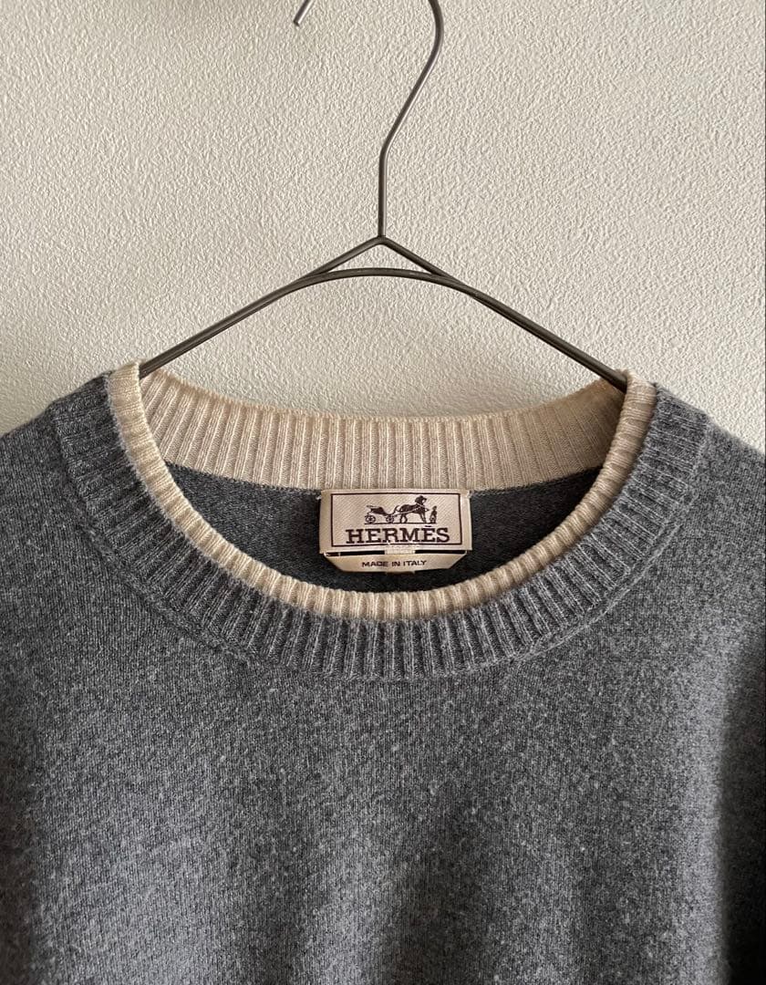 【名品図鑑】 mid00s Hermes pure wool sweater