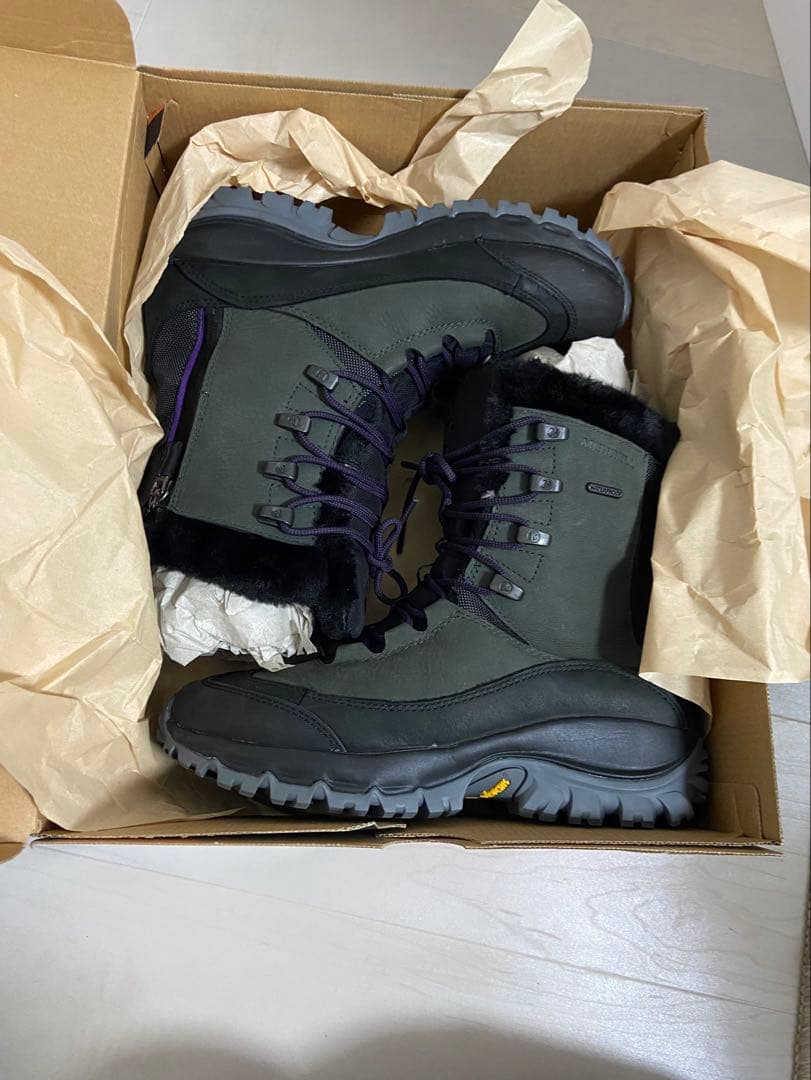 メレル　サーモレア　ミッド　ウォータープルーフ　スノーブーツ