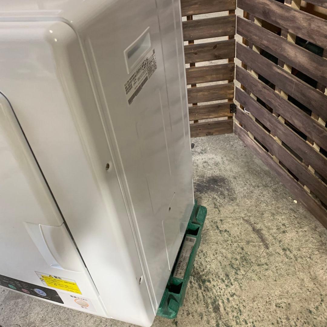 I025\" 日立 衣類乾燥機 5kg DE-N50WV 2020年製 スタンド付