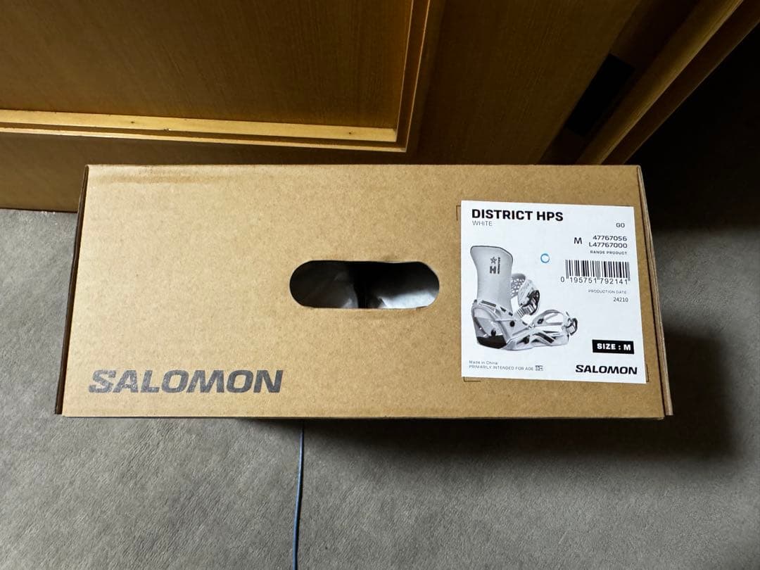 SALOMON サロモン DISTRICT HPS ビンディング M ホワイト