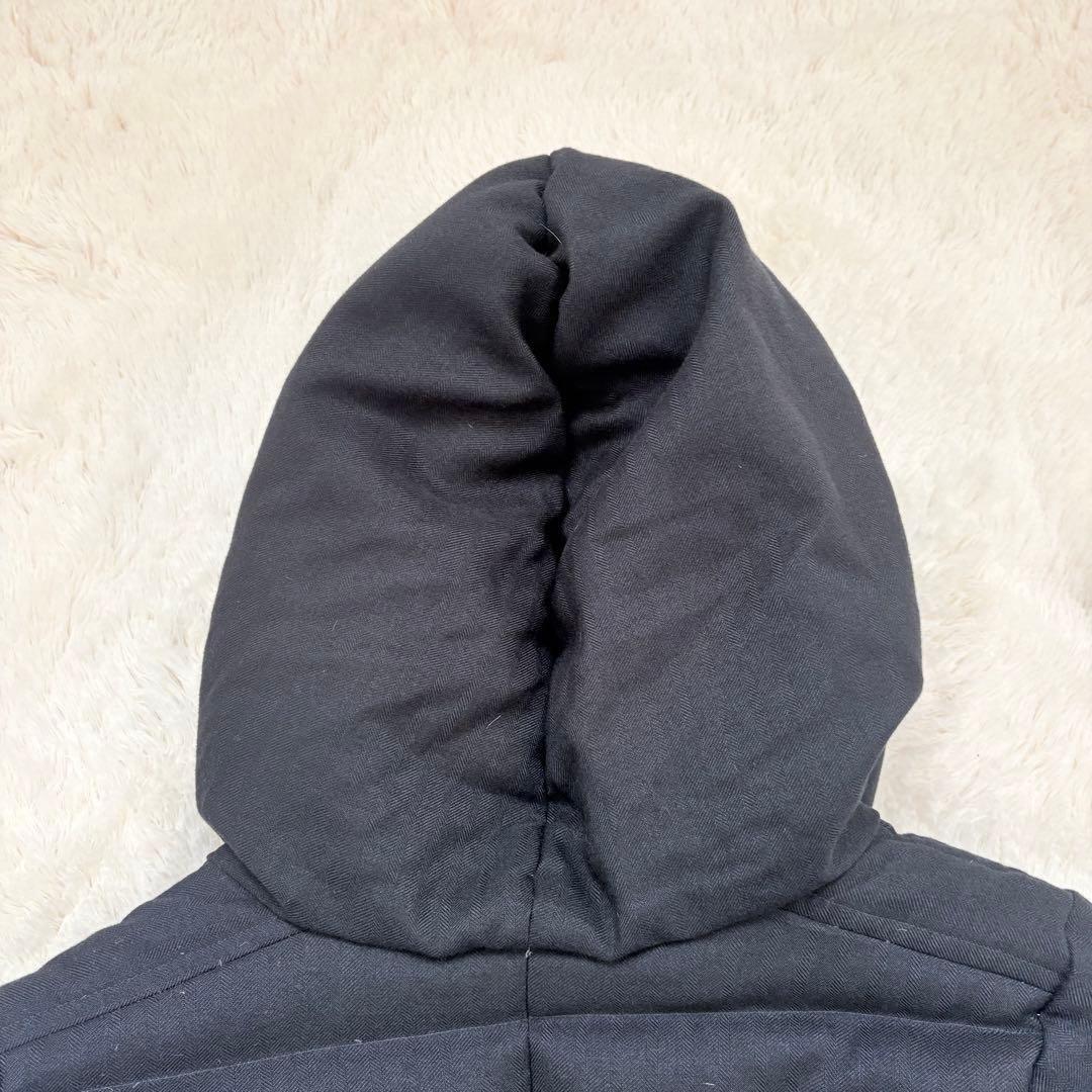 高級✨マッキントッシュフィロソフィー ベルト付きダウンコート フード　38