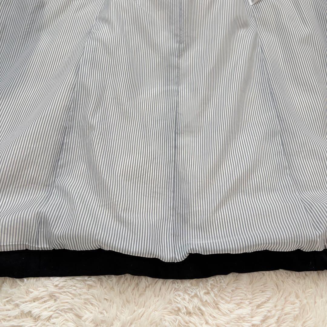 高級✨マッキントッシュフィロソフィー ベルト付きダウンコート フード　38