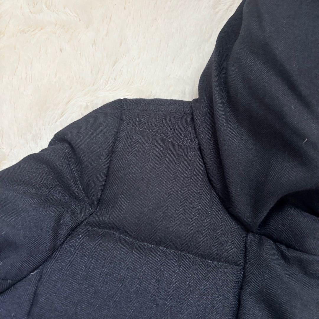 高級✨マッキントッシュフィロソフィー ベルト付きダウンコート フード　38