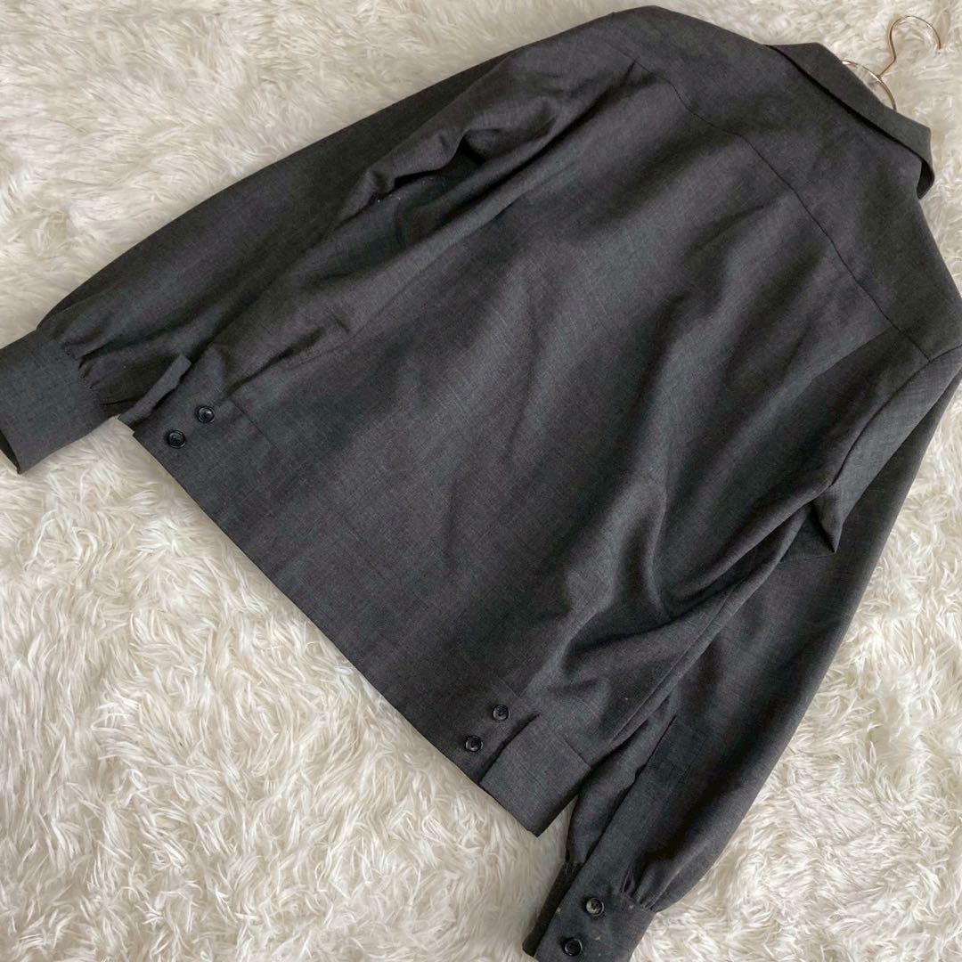 N. HOLLYWOODハリントンジャケット チャコール 36 キレイめ