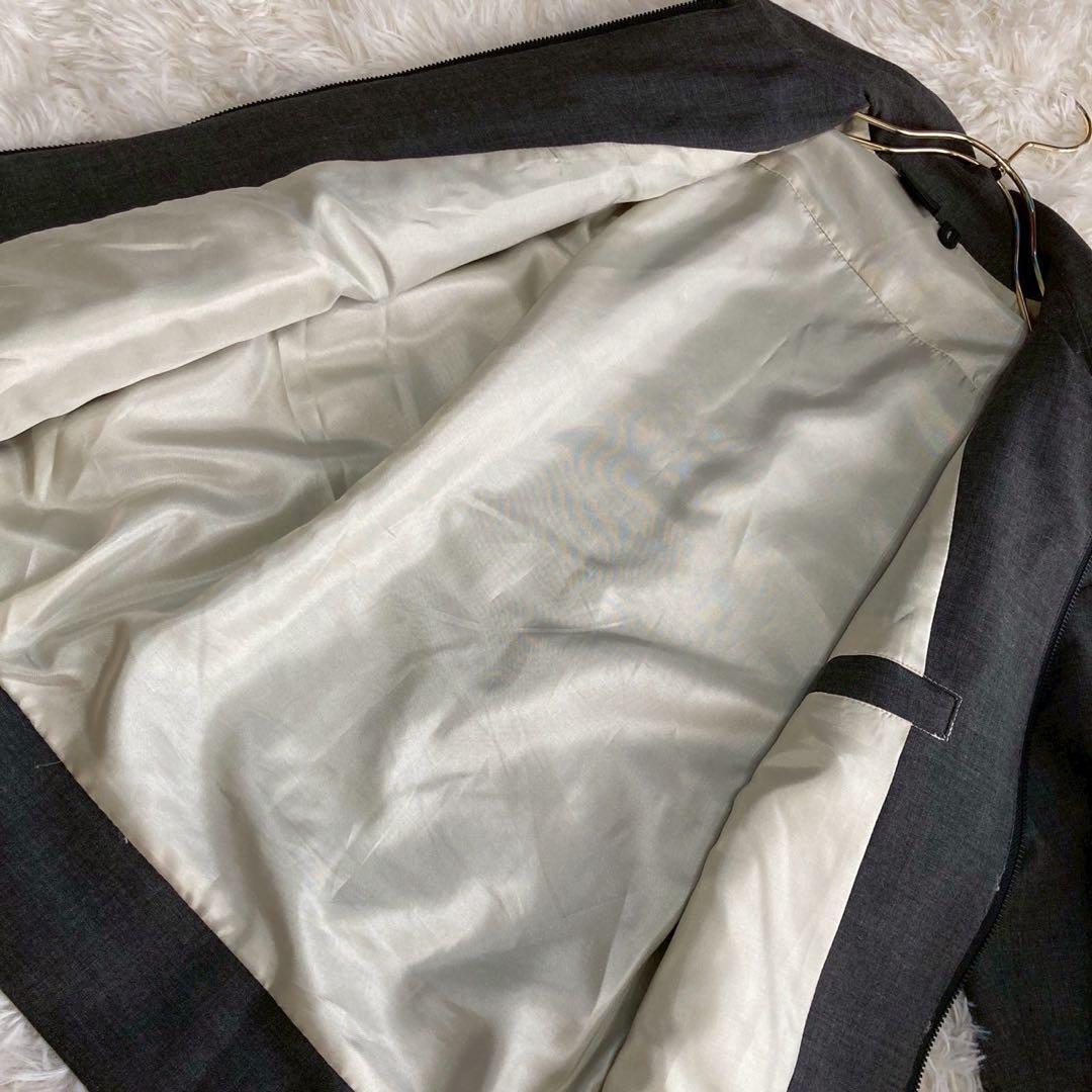 N. HOLLYWOODハリントンジャケット チャコール 36 キレイめ