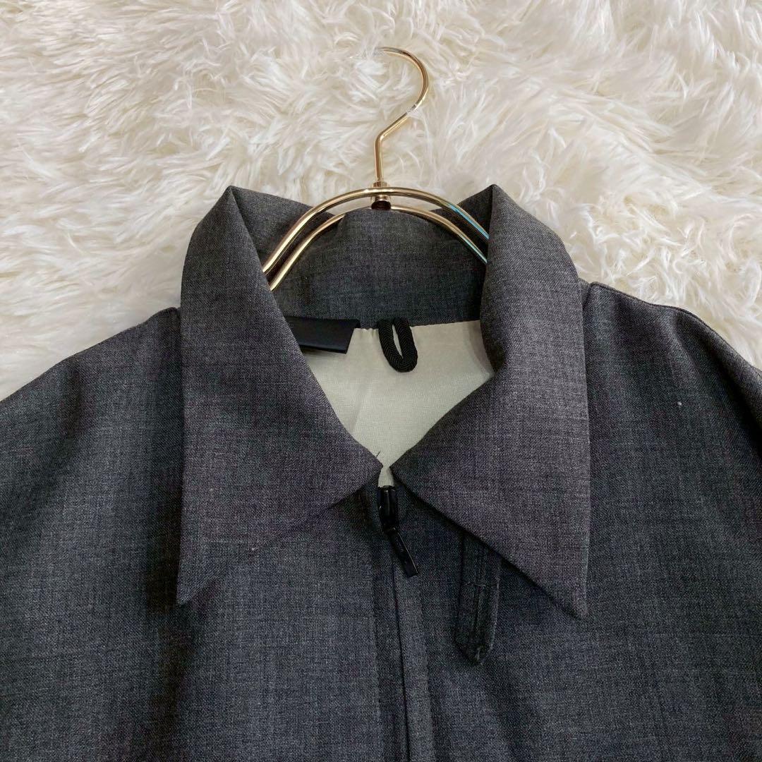 N. HOLLYWOODハリントンジャケット チャコール 36 キレイめ