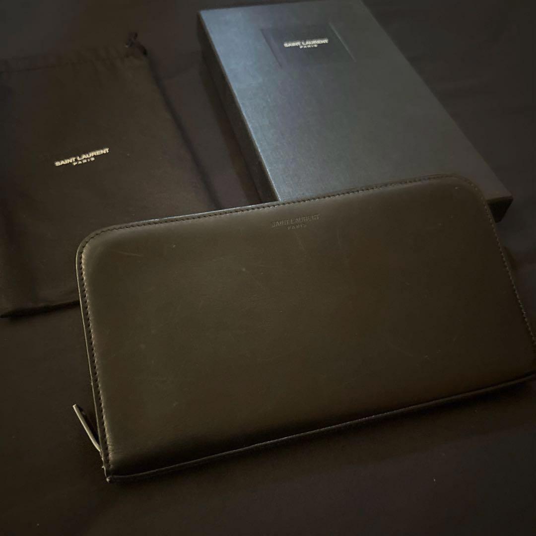 SAINT LAURENT フルジップウォレット