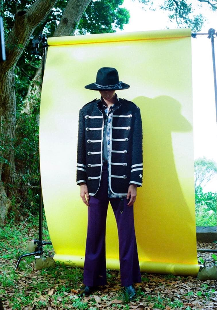 コンダクター 22ss MIXED TWEED OFFICER JKT