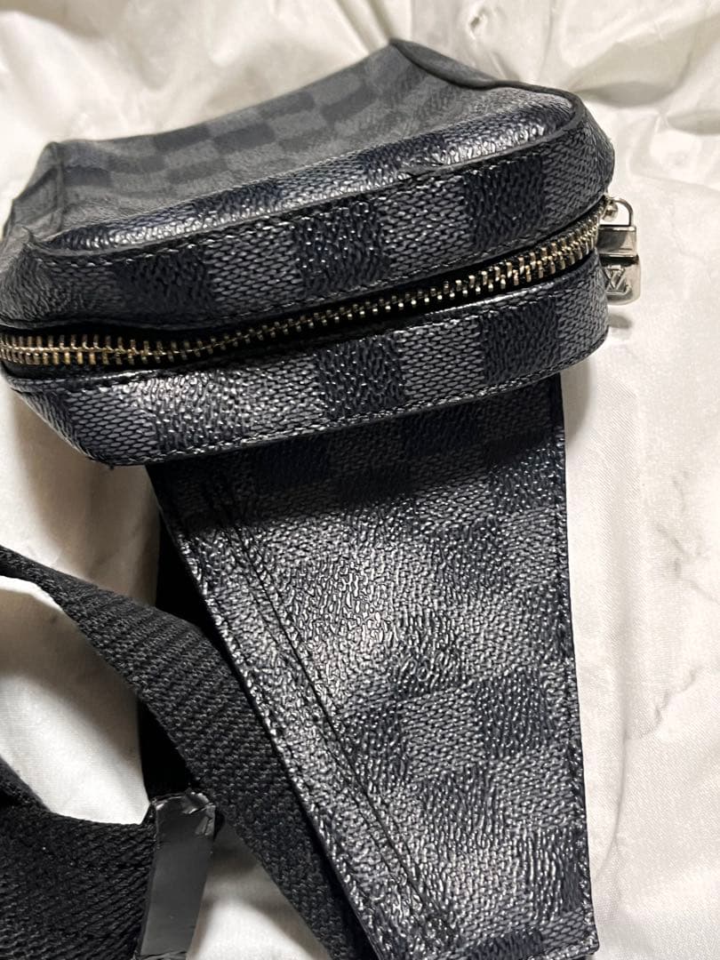 【早い者勝ち】ルイヴィトン ジェロニモス ダミエ ボディバッグ ストラップ難あり