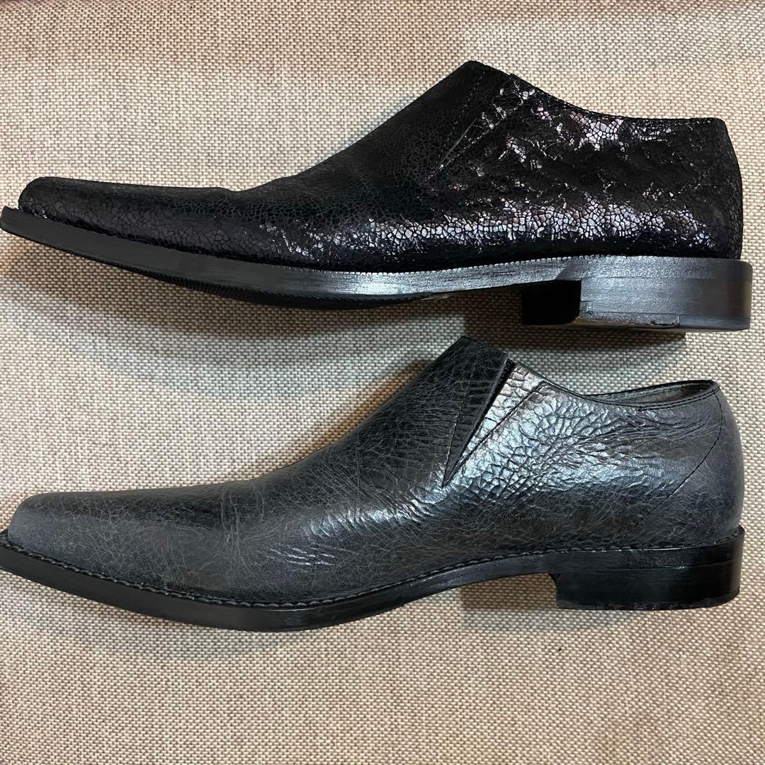 JUNYA WATANABE 14AW 型押しクロコシューズ　M（24.5㎝）