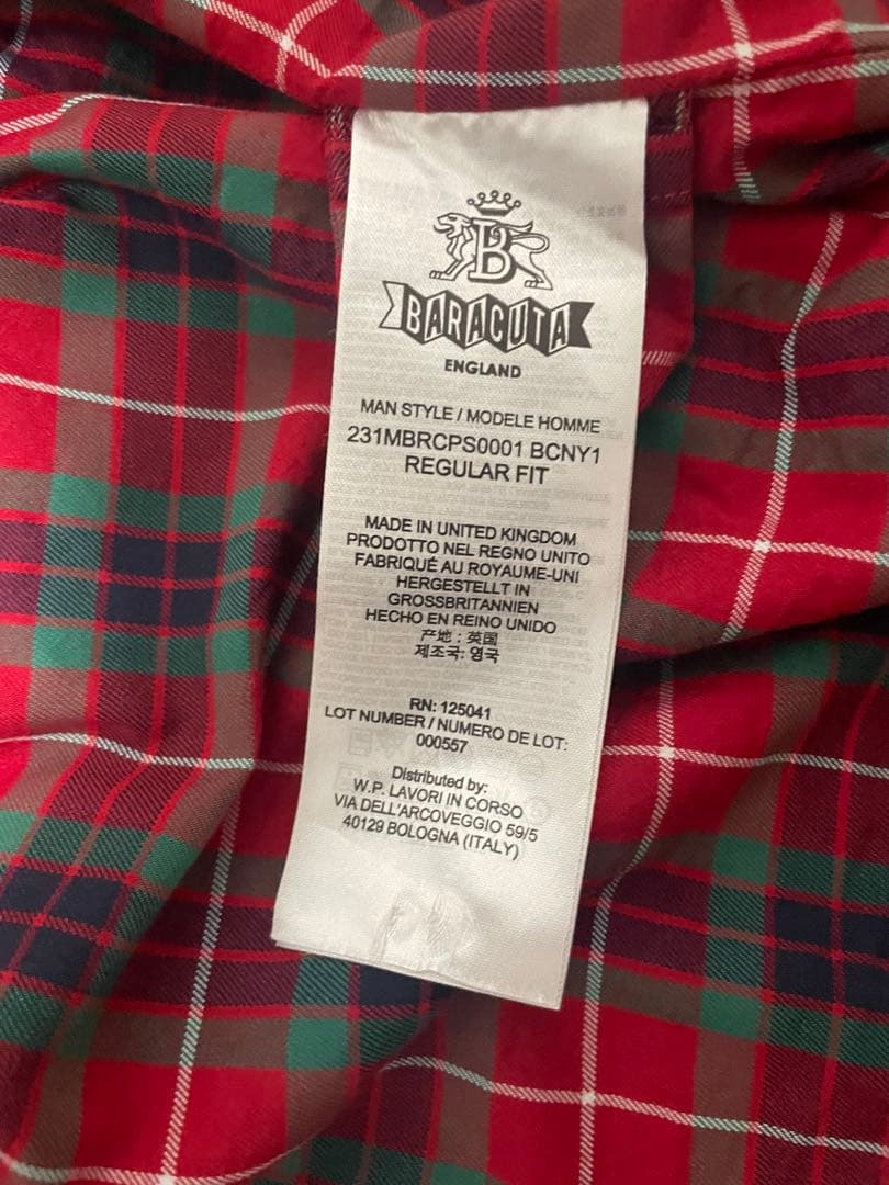 R*n様 BARACUTA G9 ORIGINAL \"Regular Fit\"