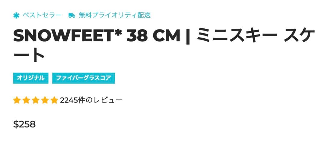 【いずみん】正規品スノーフィート 2025-2026モデル ブラック