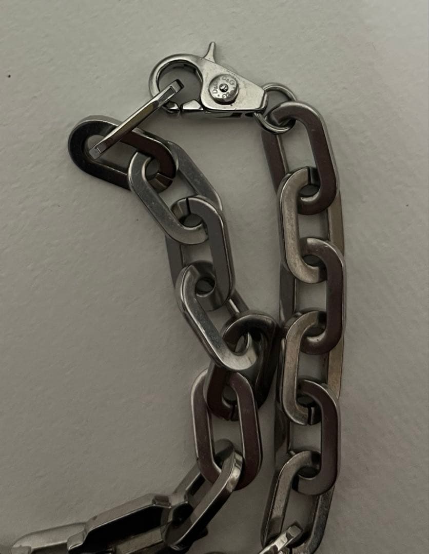 DOLCE & GABBANA D&G 極太 チェーン ネックレス