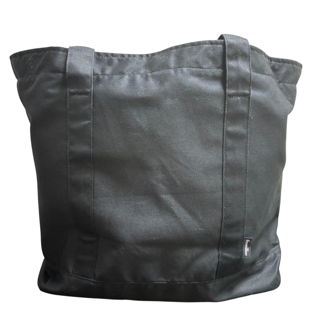 【美品】familiar マザーズバック ネイビー 赤チェック　インナーバック