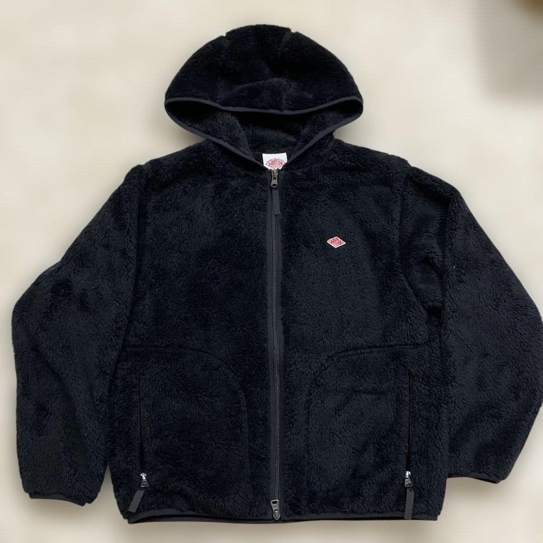 DANTON ダントン ハイパイル ジップアップ フリースジャケット 38