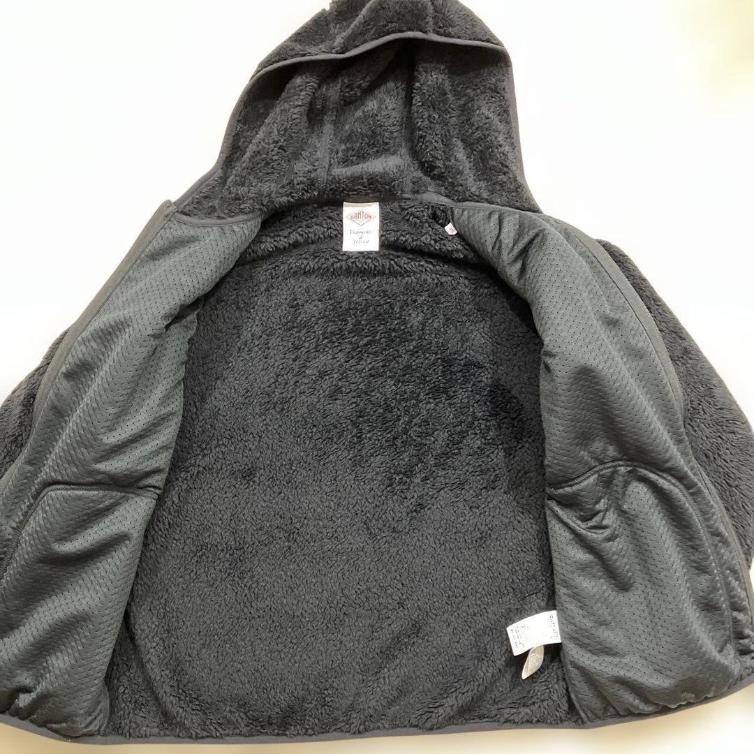 DANTON ダントン ハイパイル ジップアップ フリースジャケット 38