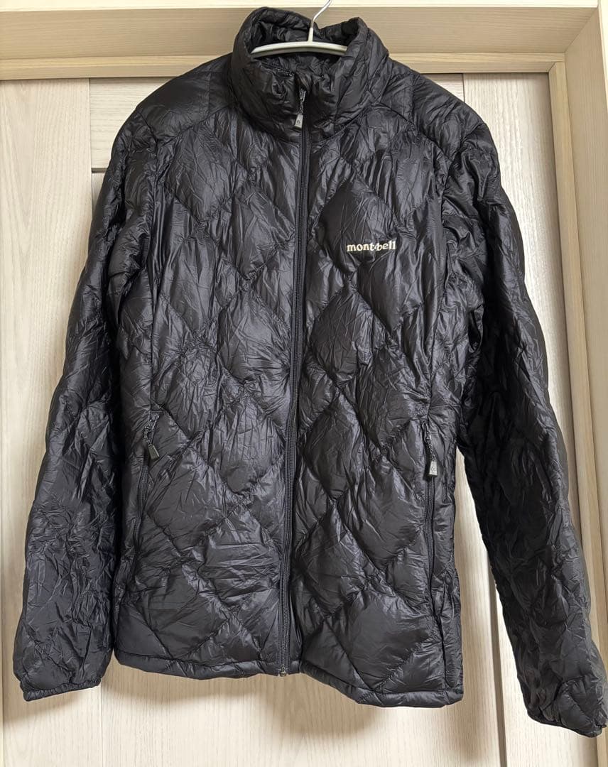 mont-bell EXダウン800ダウンジャケット ブラックXL レディース