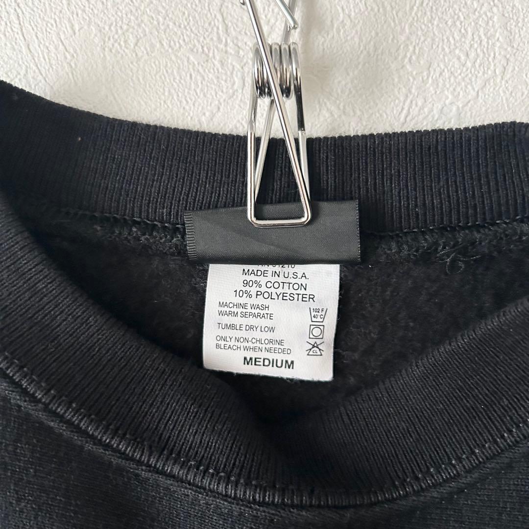 CAMBER キャンバー スウェット トレーナー 黒 M USA製 肉厚 無地