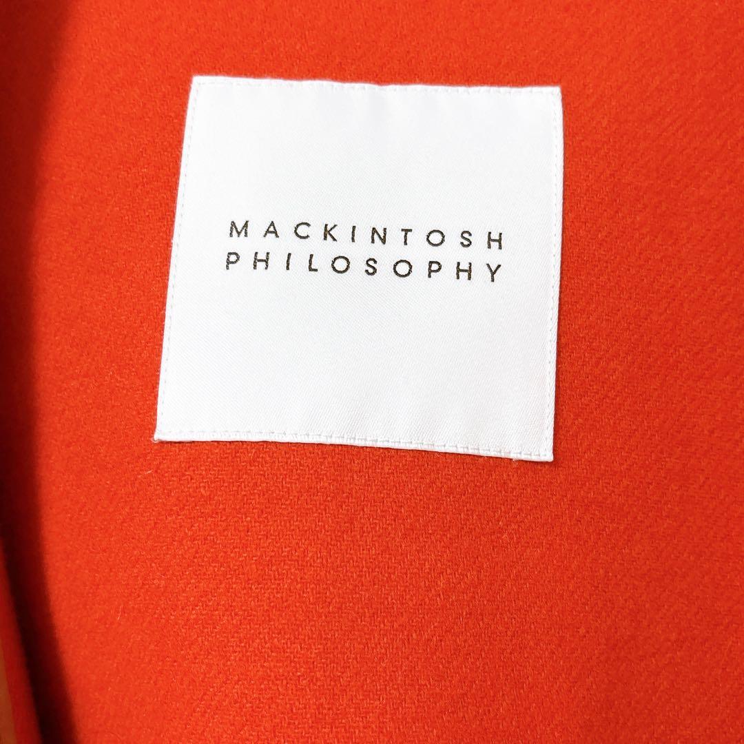 マッキントッシュ　ロング　ダッフルコート アドミラル メルトン　ウール　カシミヤ