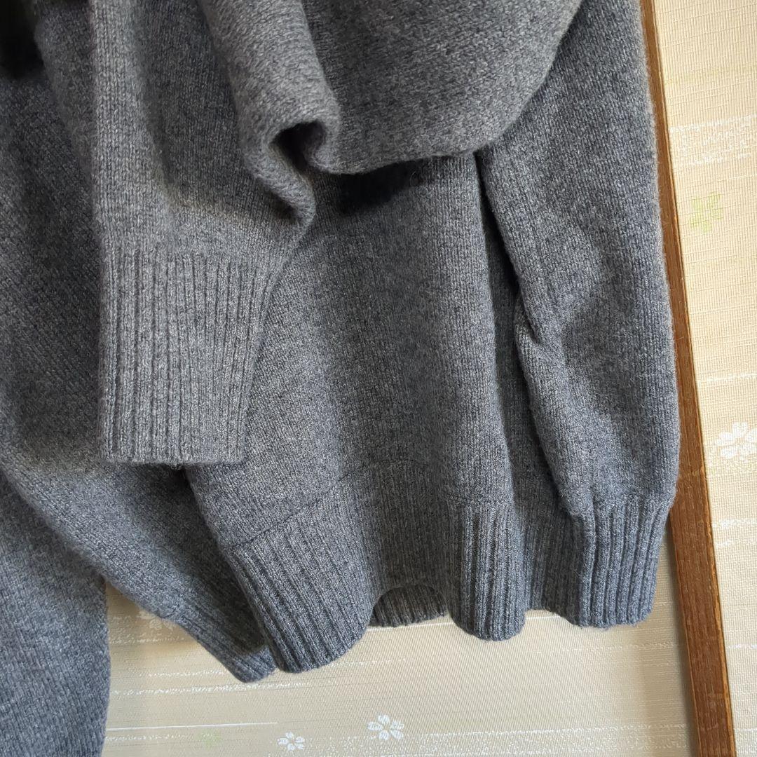 Deuxieme Classe ニット グレー クリーニング済