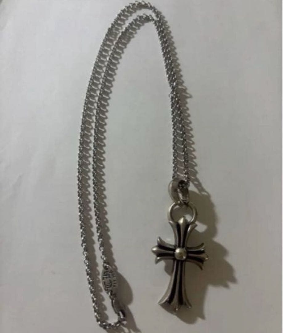 シルバー クロスモチーフ ネックレス【本日中お値下げ】