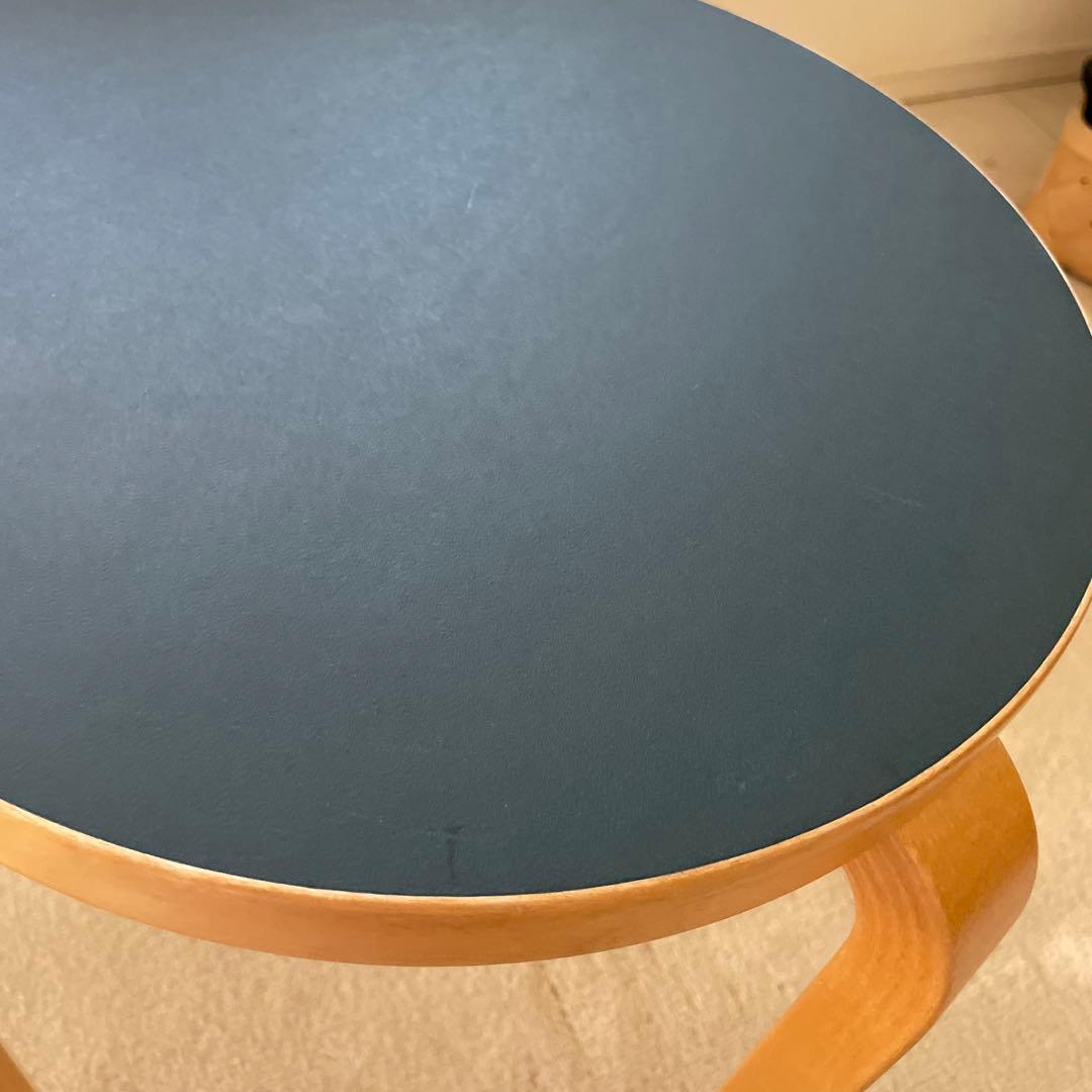 【限定品】アルテック スツールE60 ハニー・ダークグリーンリノリウム