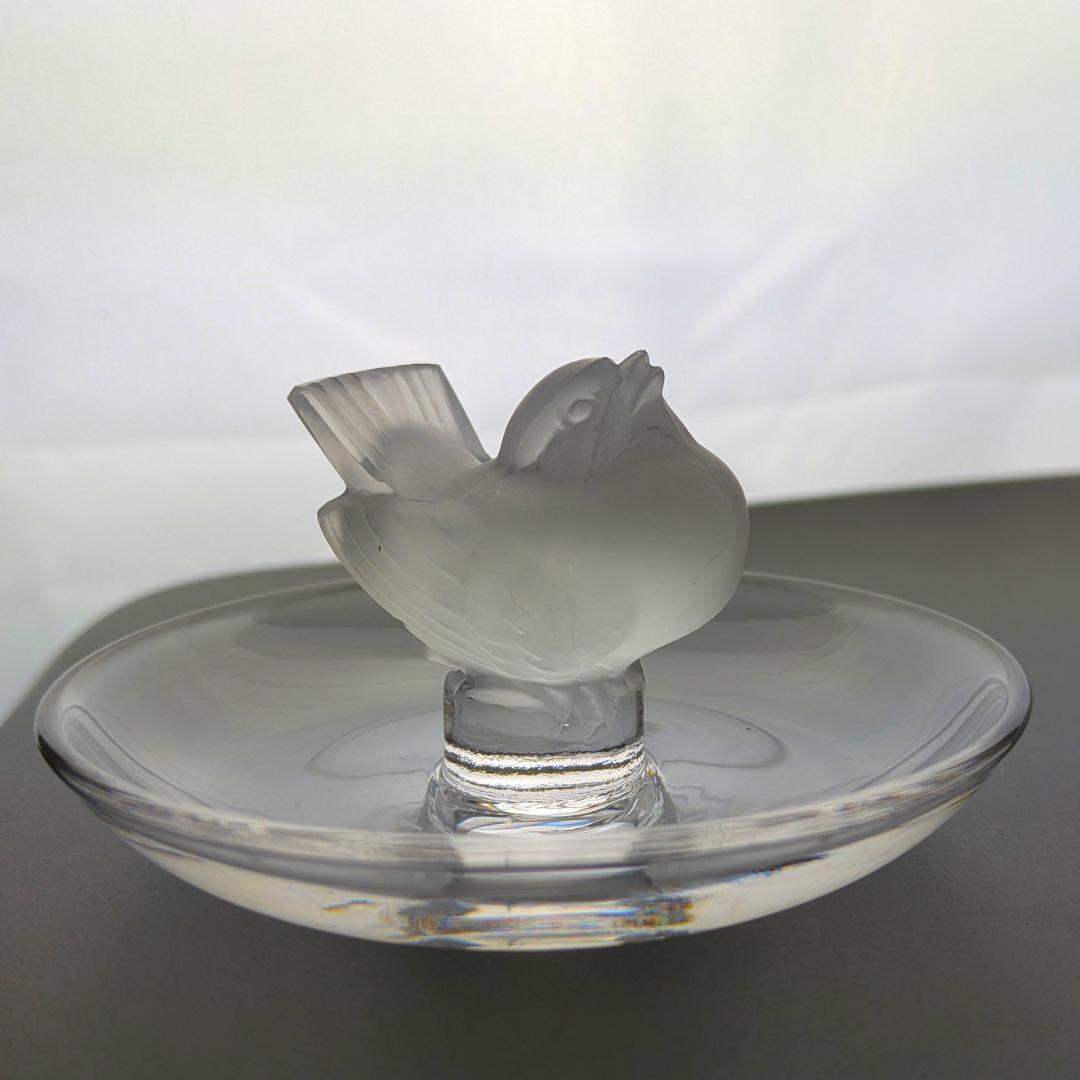 かわいいラリック★雀 ピントレー ディッシュ フランス輸入 アールデコ