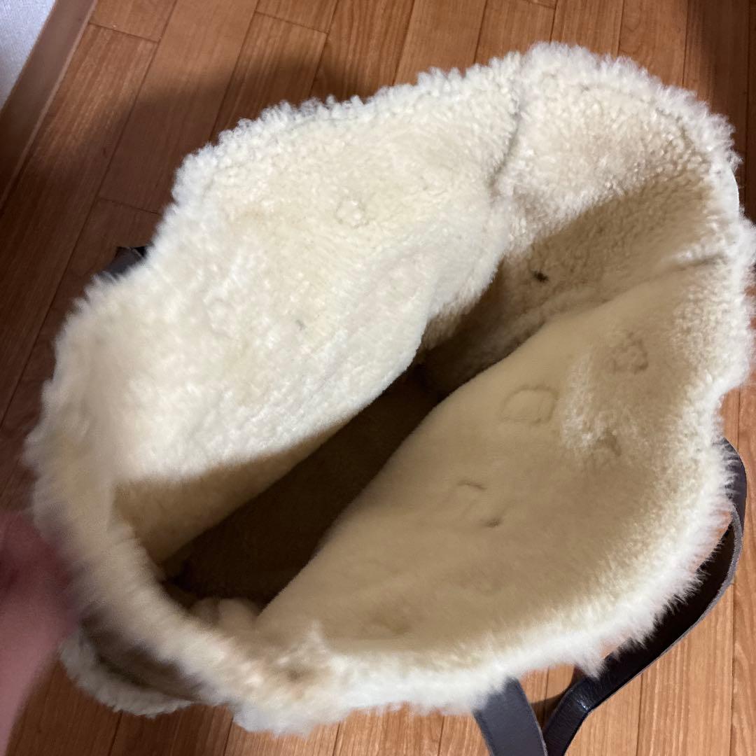 【定価14万】ナンバーナイン ボア レザー トートバッグ numbernine