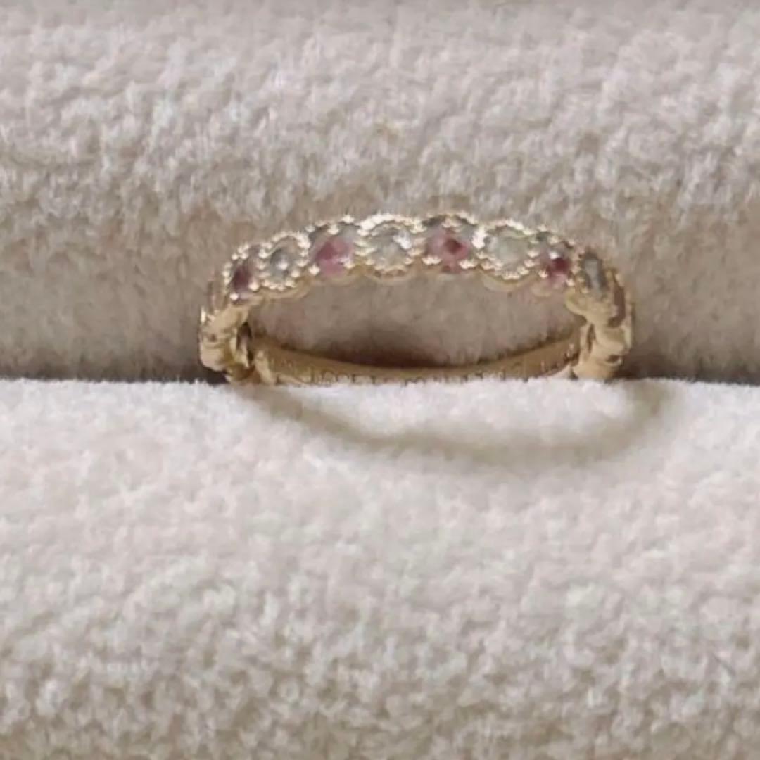 LUCIE 結婚指輪　 Collerette コルレット　薔薇のフリル 2号