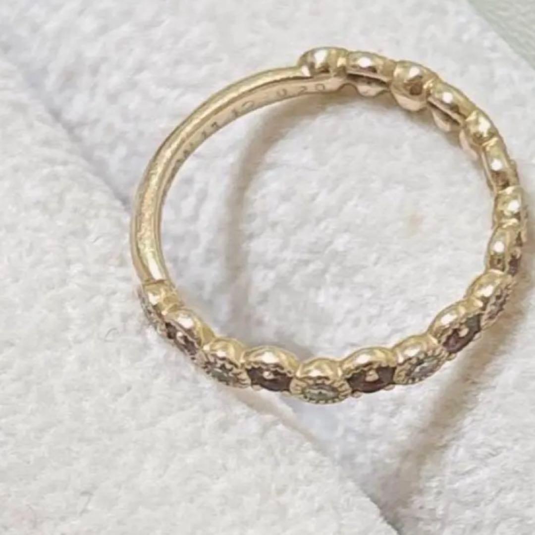 LUCIE 結婚指輪　 Collerette コルレット　薔薇のフリル 2号