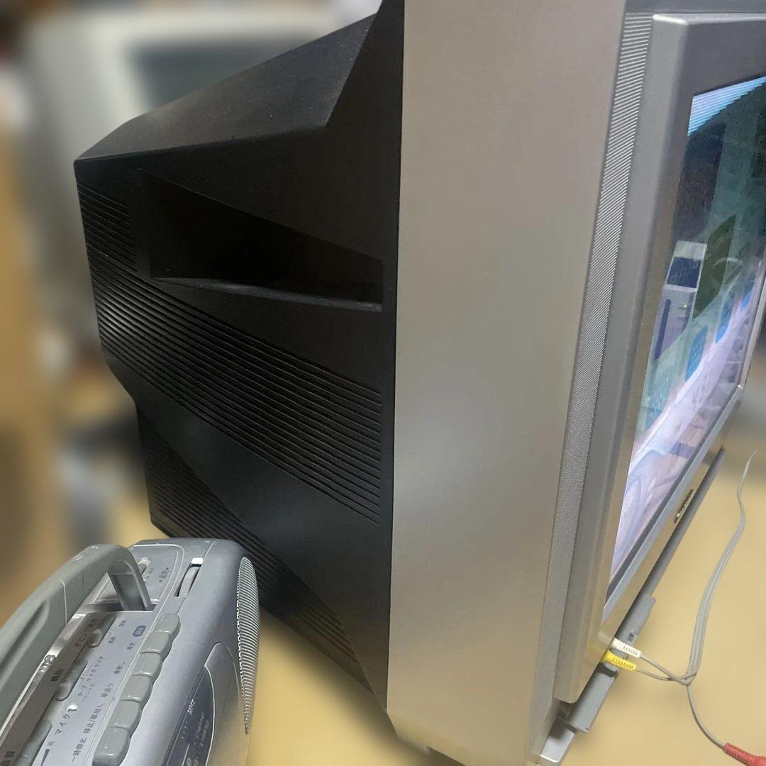 Victor（ビクター）ブラウン管テレビ AV-21K3 リモコン付き