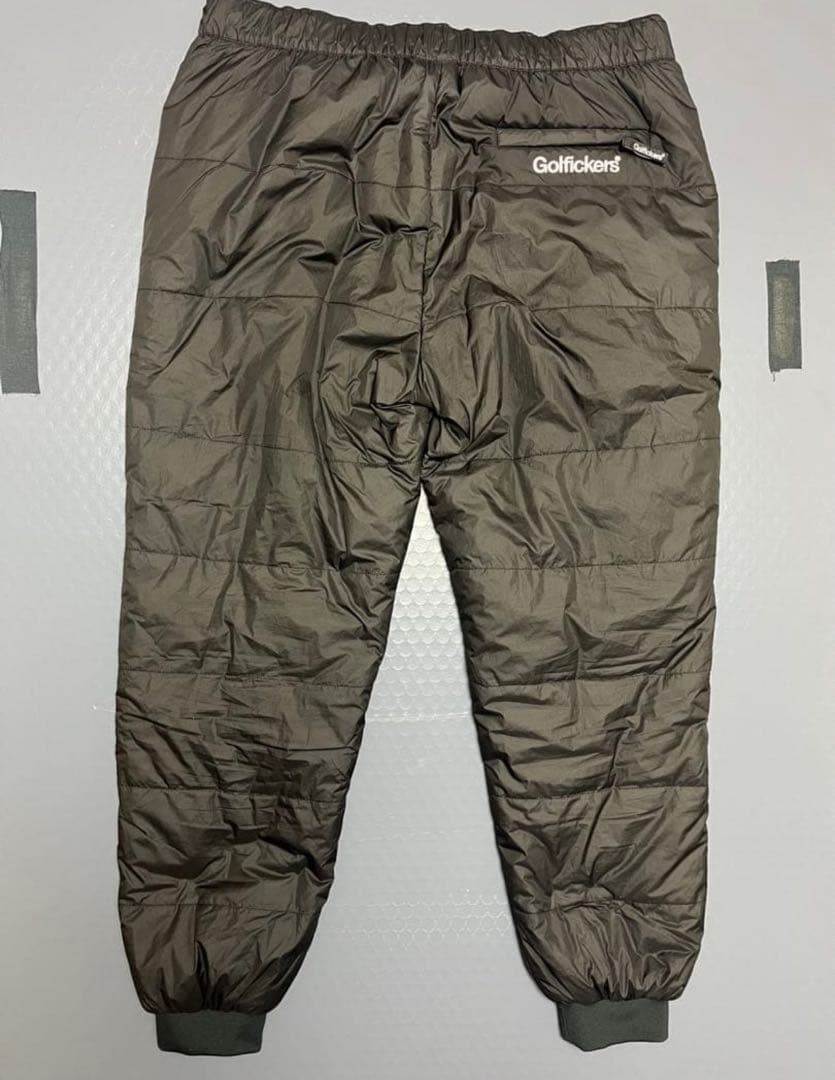 golfickers キルティングパンツ 2XL ブラック