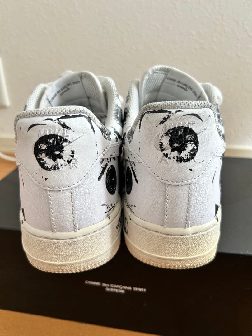 靴 NIKE comme des garcons air force 1