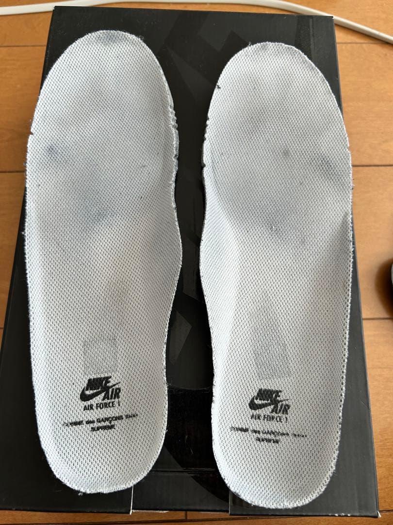 靴 NIKE comme des garcons air force 1