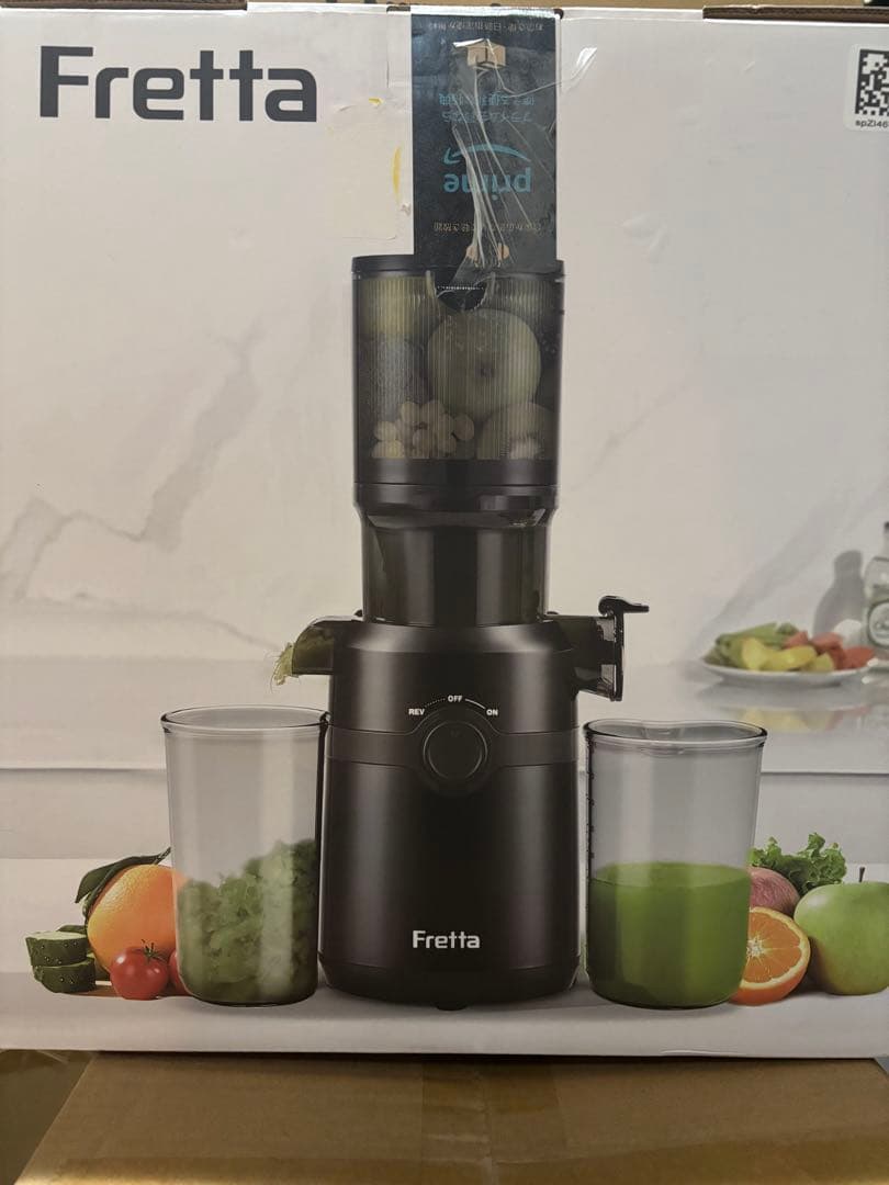 早い者勝ち❣️ ジューサー 1L大容量 スロージューサー ホワイト