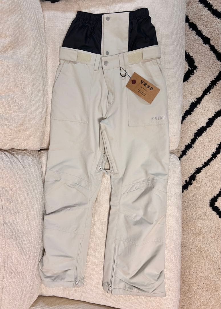 VESP スノーボードウェアパンツ　BB7StandardPants アイボリー