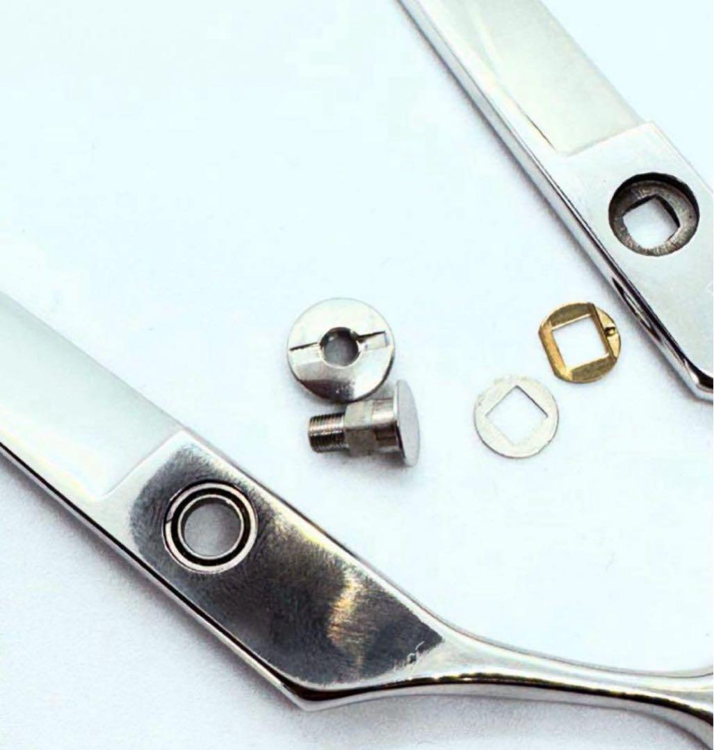 評価ご覧ください●コバルト7インチシザー●鋏美容●トリマー●トリミング●刈り上げ