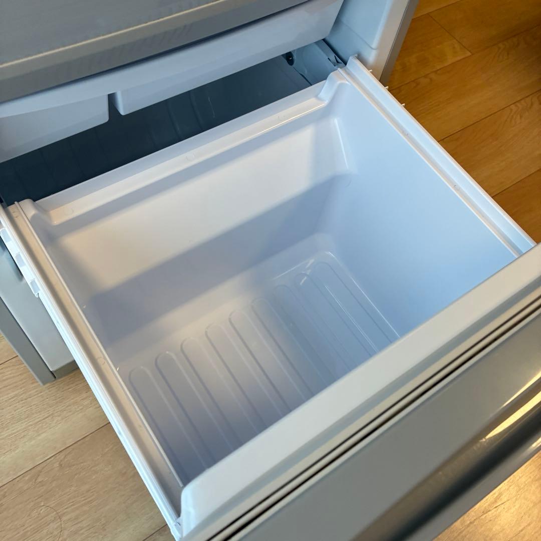 ★送料込 SHARP 冷蔵庫 137L シルバー SJ-D14D-S