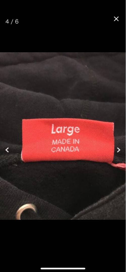 b*0様 supreme パーカー