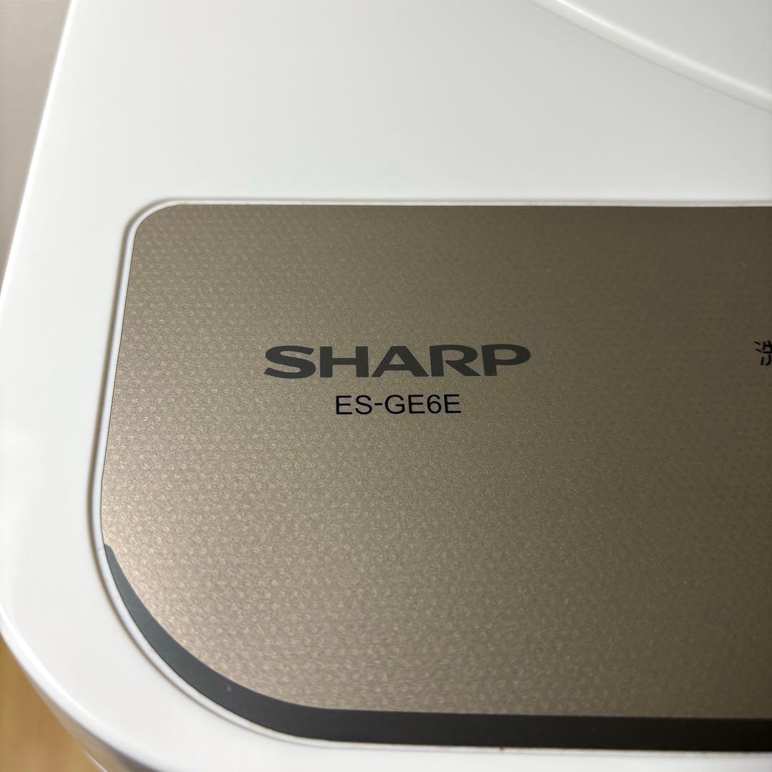 2021年製 洗濯機 一人暮らし 単身用 6kg 保証付き 送料無料 シャープ